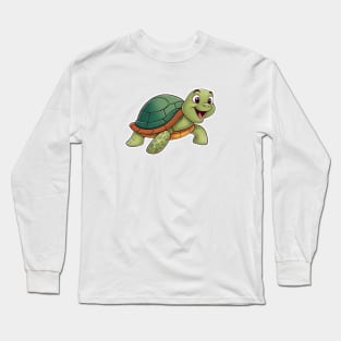 Cute Turtle Long Sleeve T-Shirt